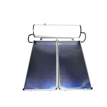 მაღალი ხარისხის ბრწყინვალე შესრულებით ბრტყელი ფირფიტების მზის კოლექტორი