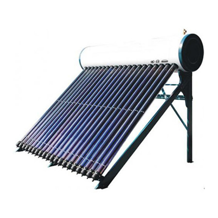 200L არაპრესირებული კომპაქტური ვაკუუმური მილის მზის ენერგია ცხელი წყლის გათბობის სისტემა