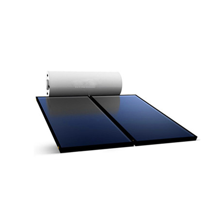 150L დაბალი ფასი Rooftop ბინა Plate Panel Thermosiphon მზის წყლის გამაცხელებელი