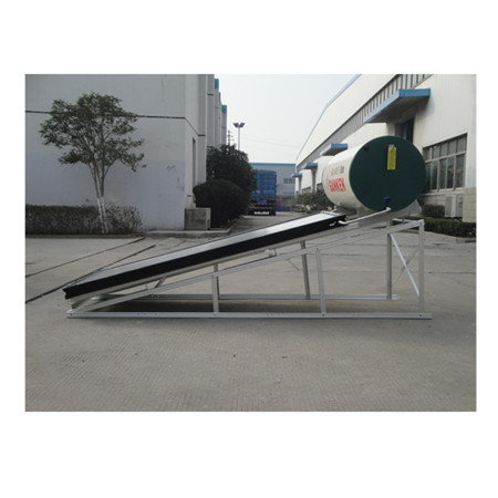 Solar Keymark დამტკიცებულია ბრტყელი ფირფიტის პანელის მზის კოლექტორი Solar Geyser E20 5 ადამიანისთვის